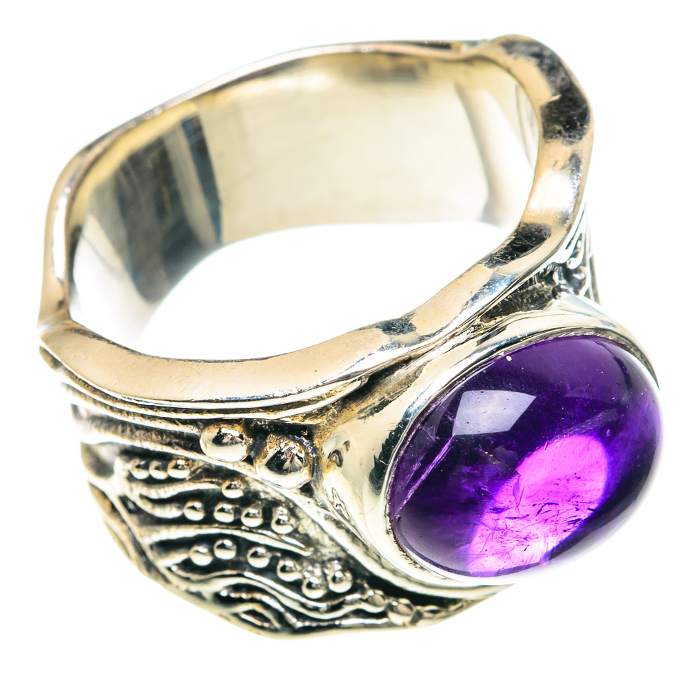 Amethyst Rings handcrafted by Anasilvercos - RING91704