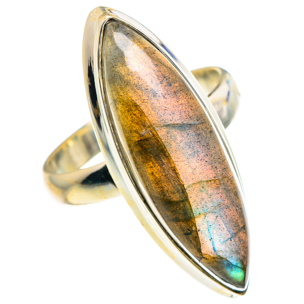 Labradorite Rings handcrafted by Anasilvercos - RING91714