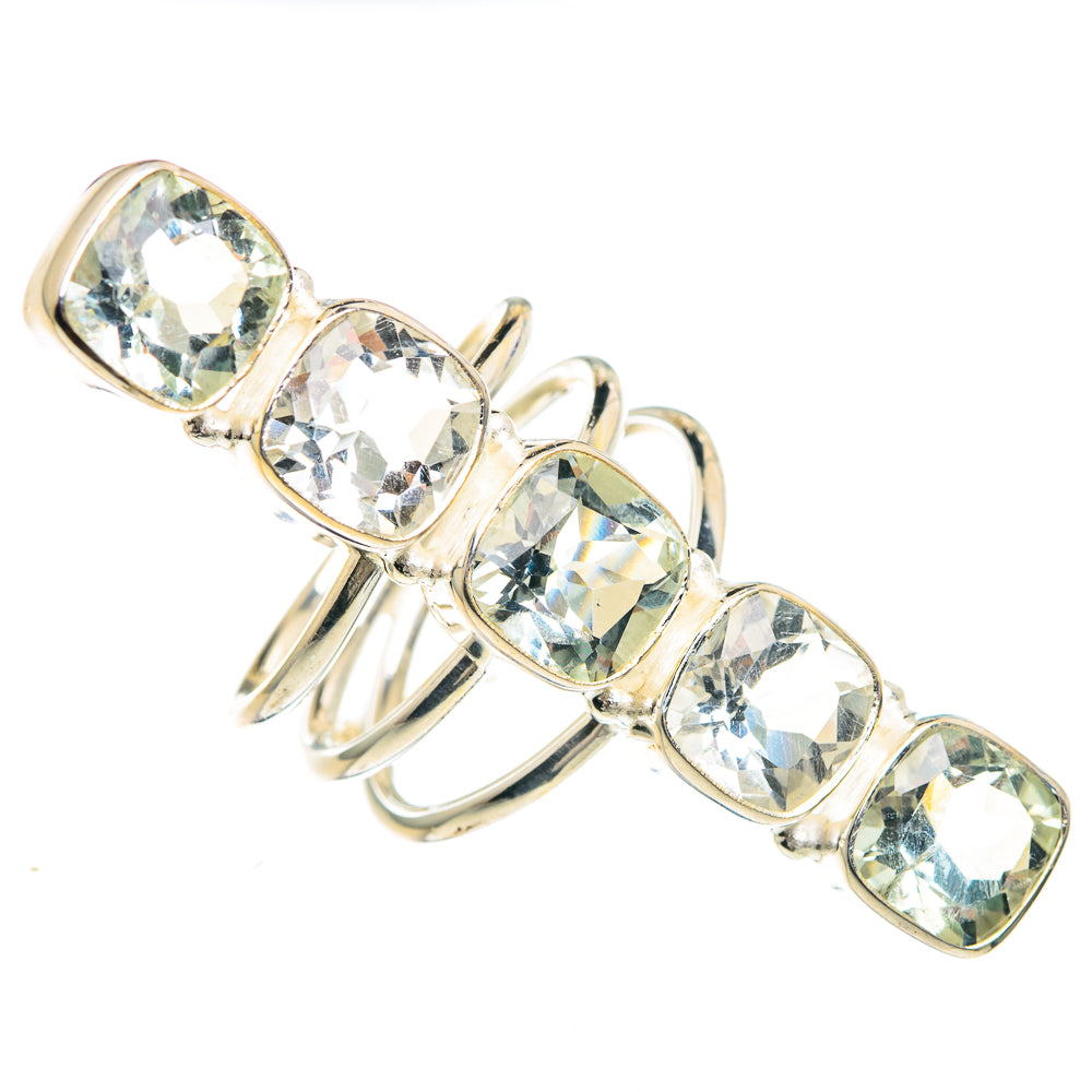 White Quartz Rings handcrafted by Anasilvercos - RING91718