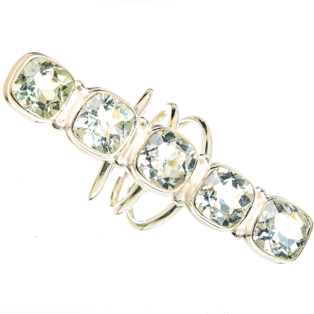White Quartz Rings handcrafted by Anasilvercos - RING91724