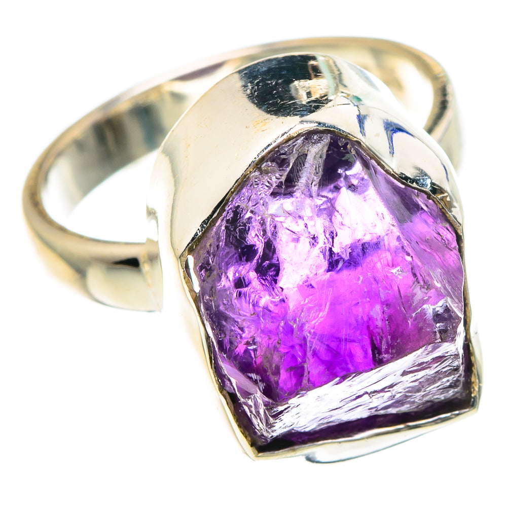 Amethyst Rings handcrafted by Anasilvercos - RING91730 - Photo 2
