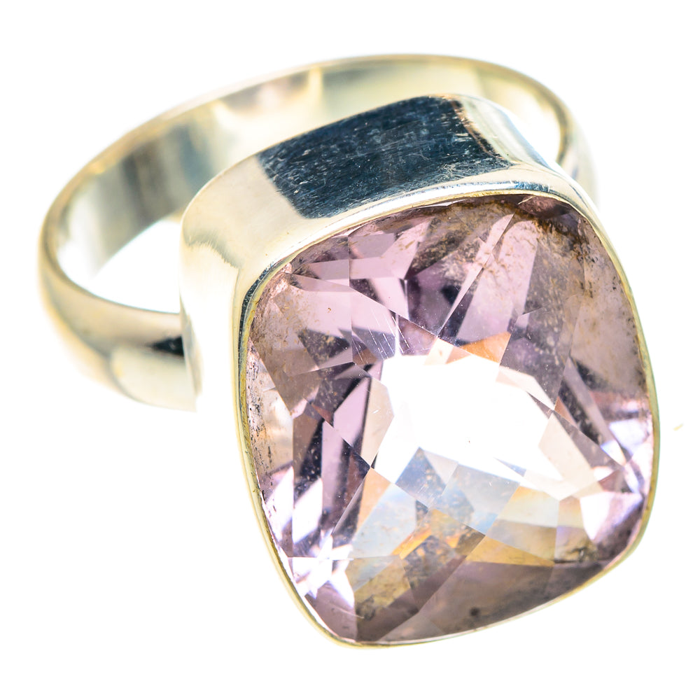 Kunzite Rings handcrafted by Anasilvercos - RING91732