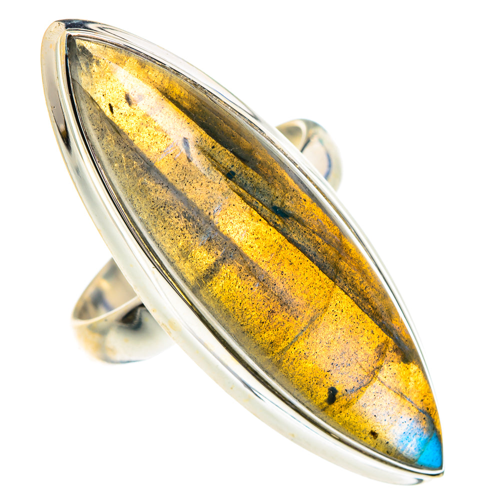 Labradorite Rings handcrafted by Anasilvercos - RING91738