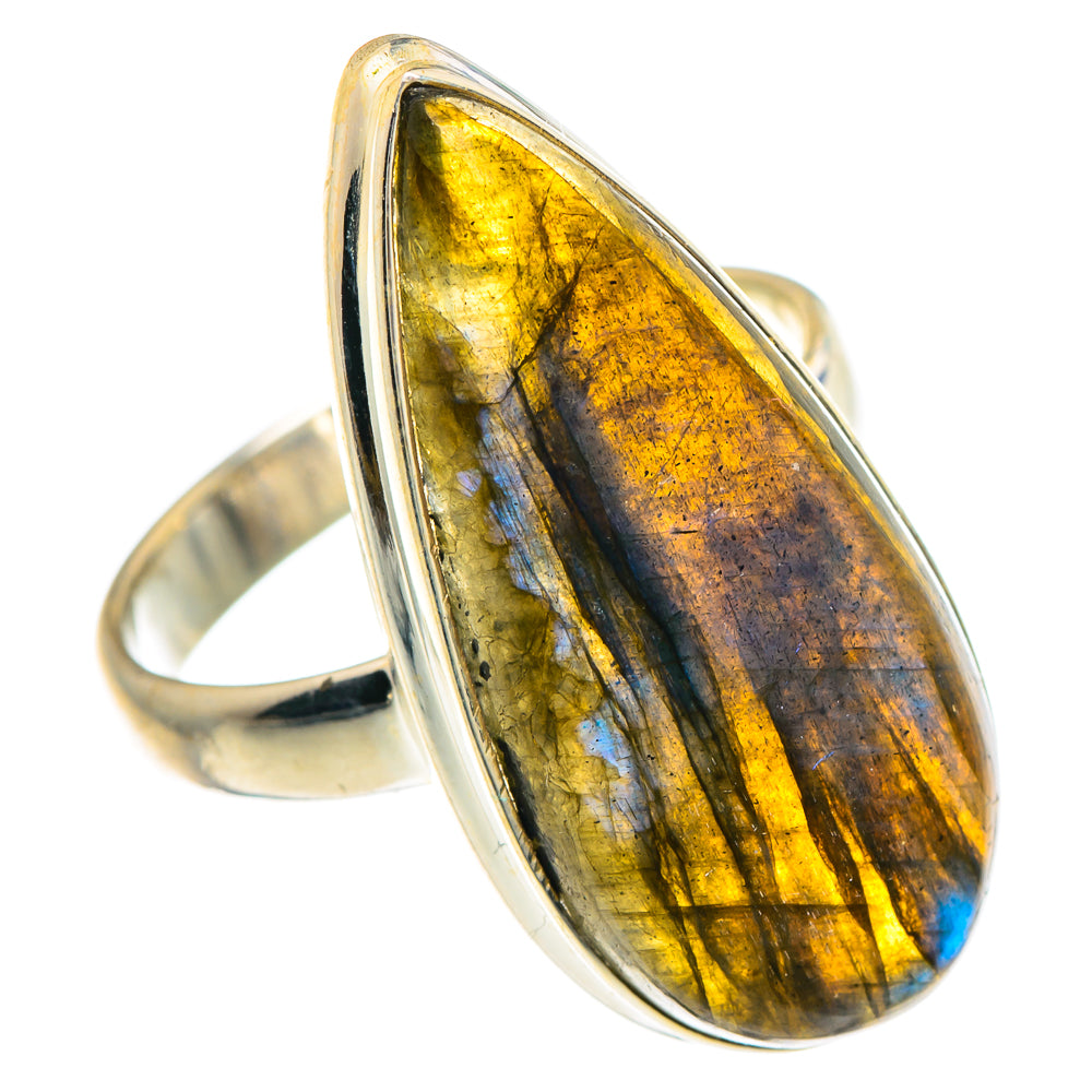 Labradorite Rings handcrafted by Anasilvercos - RING91740