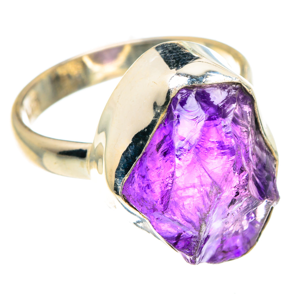 Amethyst Rings handcrafted by Anasilvercos - RING91752 - Photo 2