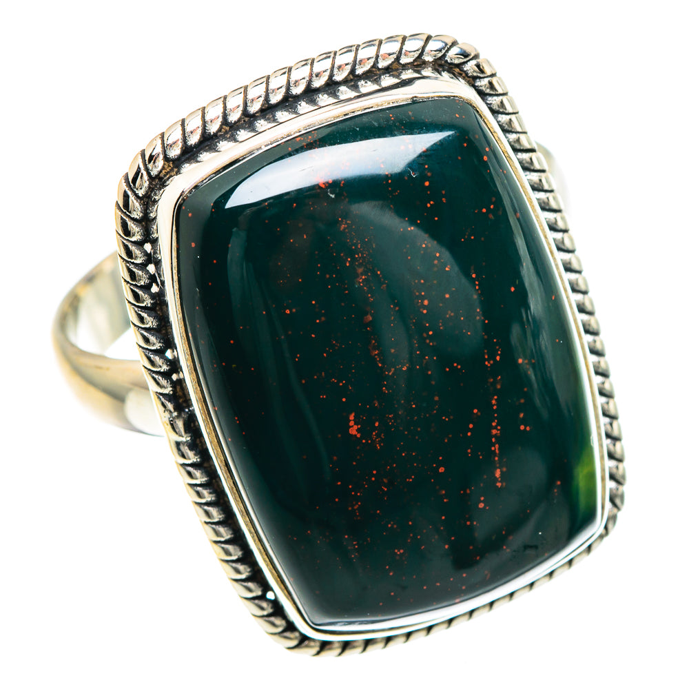 Bloodstone Rings handcrafted by Anasilvercos - RING91767