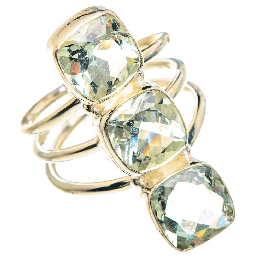 White Quartz Rings handcrafted by Anasilvercos - RING91768