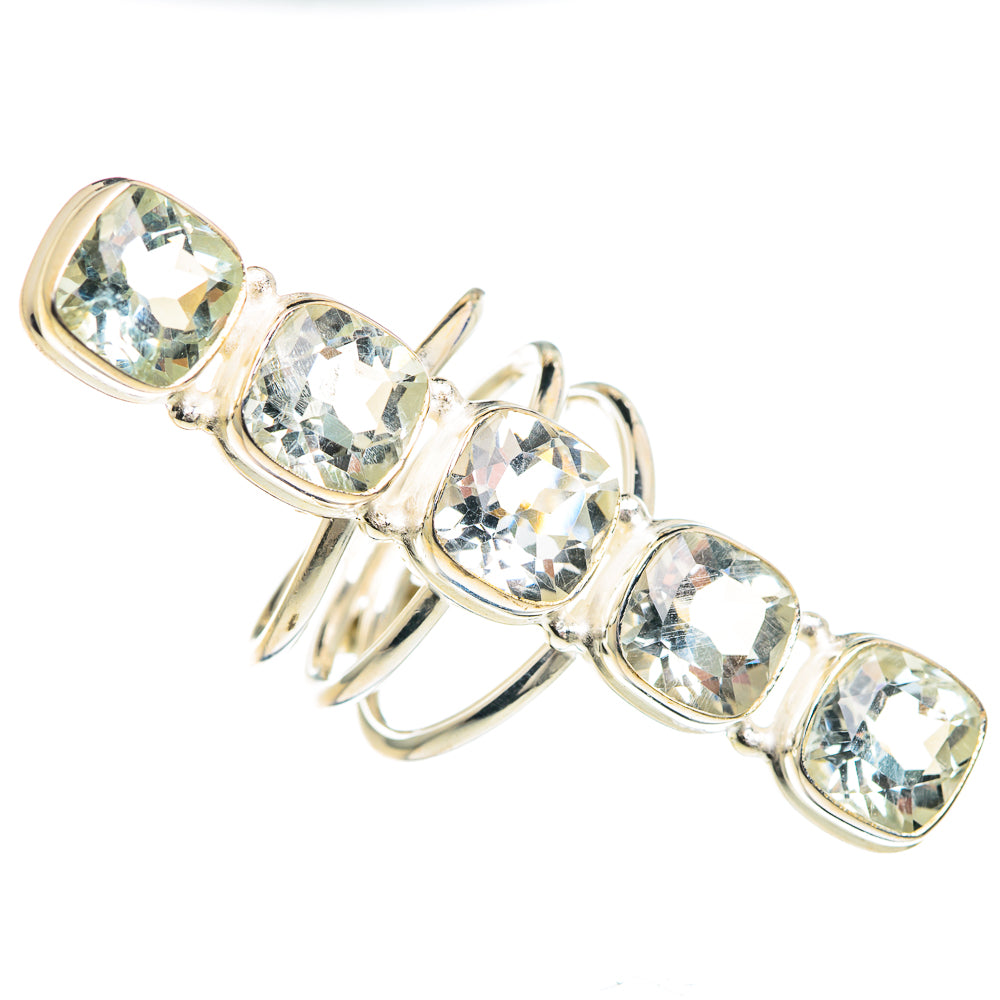 White Quartz Rings handcrafted by Anasilvercos - RING91777