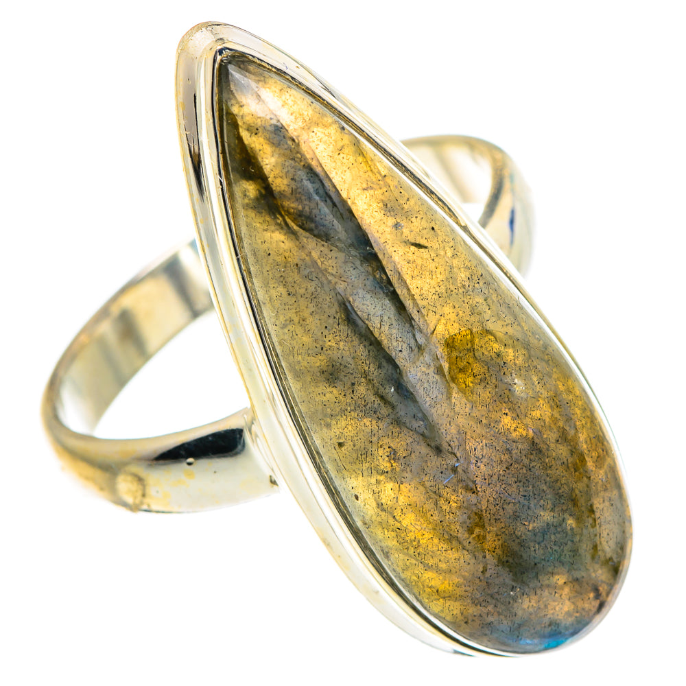 Labradorite Rings handcrafted by Anasilvercos - RING91778