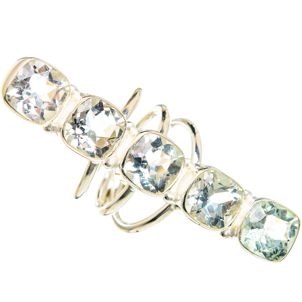 White Quartz Rings handcrafted by Anasilvercos - RING91785