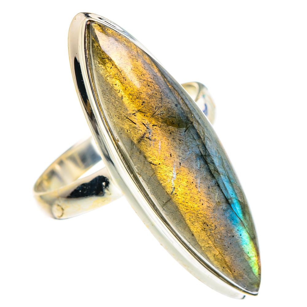 Labradorite Rings handcrafted by Anasilvercos - RING91794