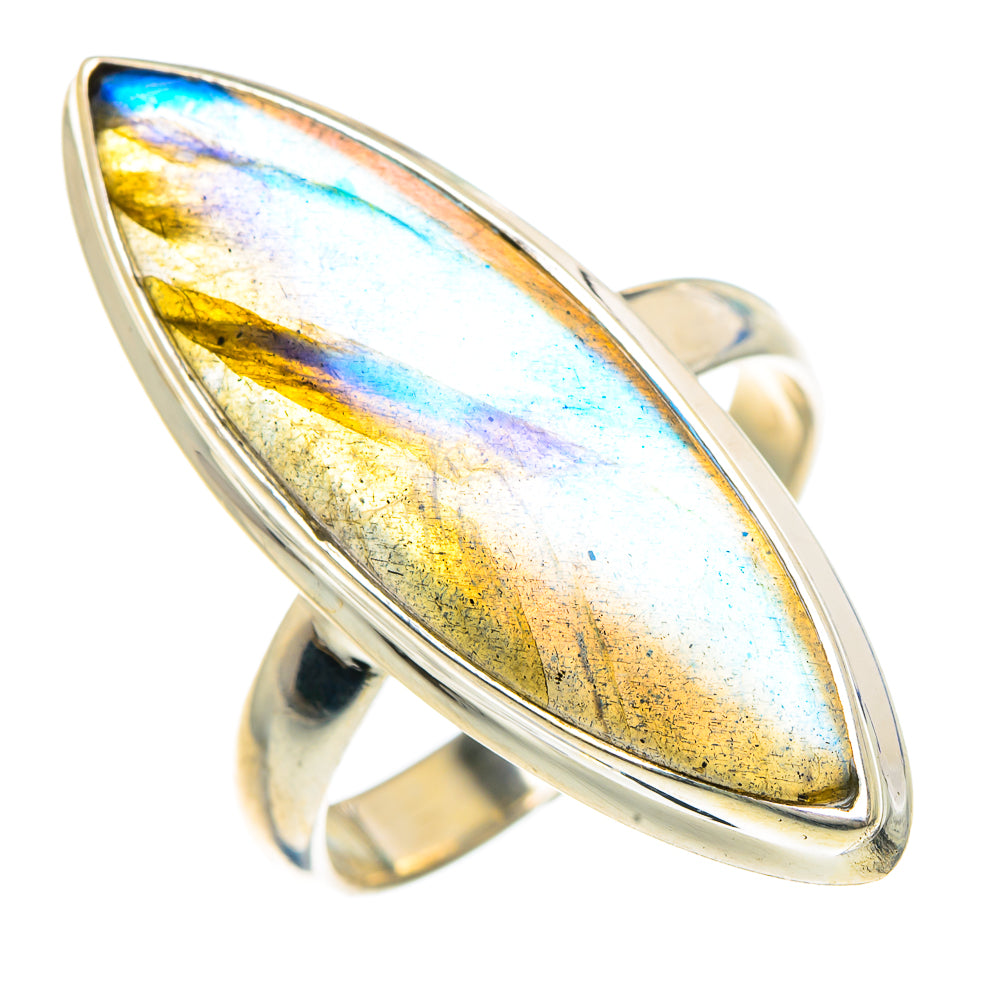 Labradorite Rings handcrafted by Anasilvercos - RING91799