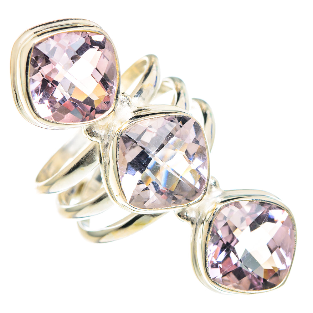 Kunzite Rings handcrafted by Anasilvercos - RING91802