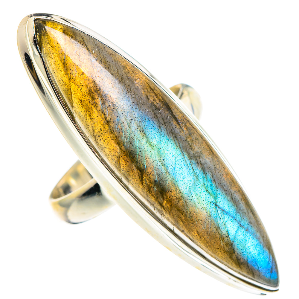 Labradorite Rings handcrafted by Anasilvercos - RING91805