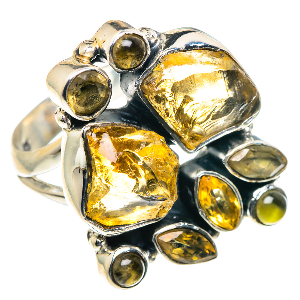 Citrine Rings handcrafted by Anasilvercos - RING91820