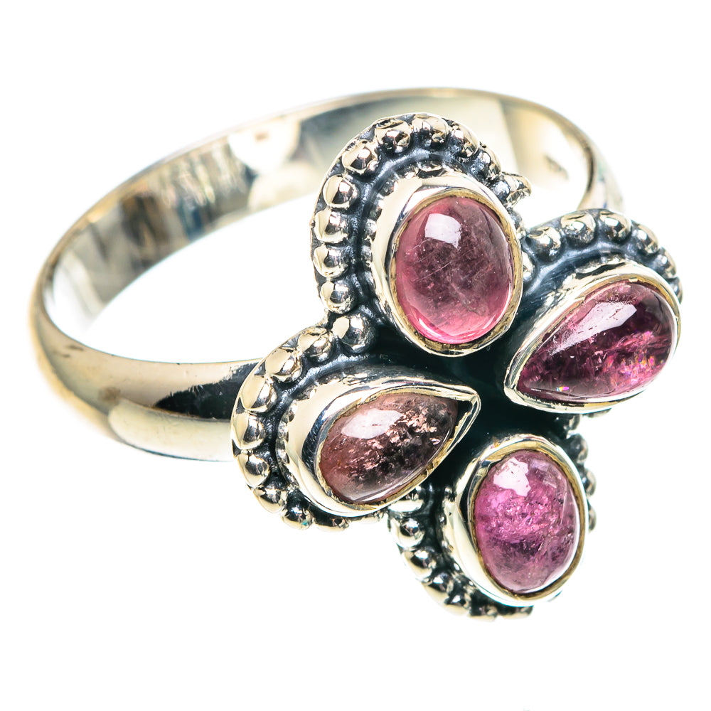 Pink Tourmaline Rings handcrafted by Anasilvercos - RING91821