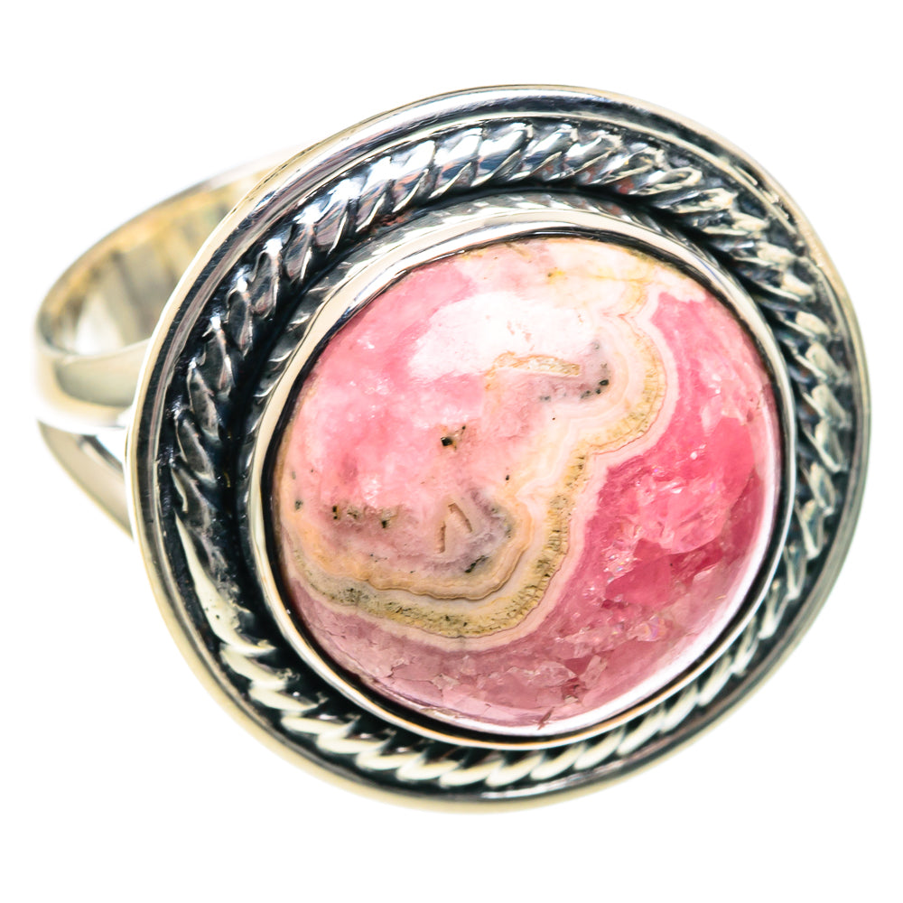 Rhodochrosite Rings handcrafted by Anasilvercos - RING91849