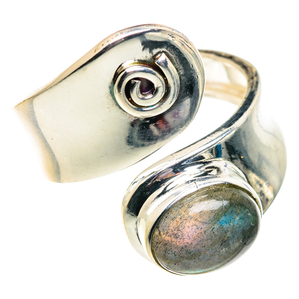 Labradorite Rings handcrafted by Anasilvercos - RING91863