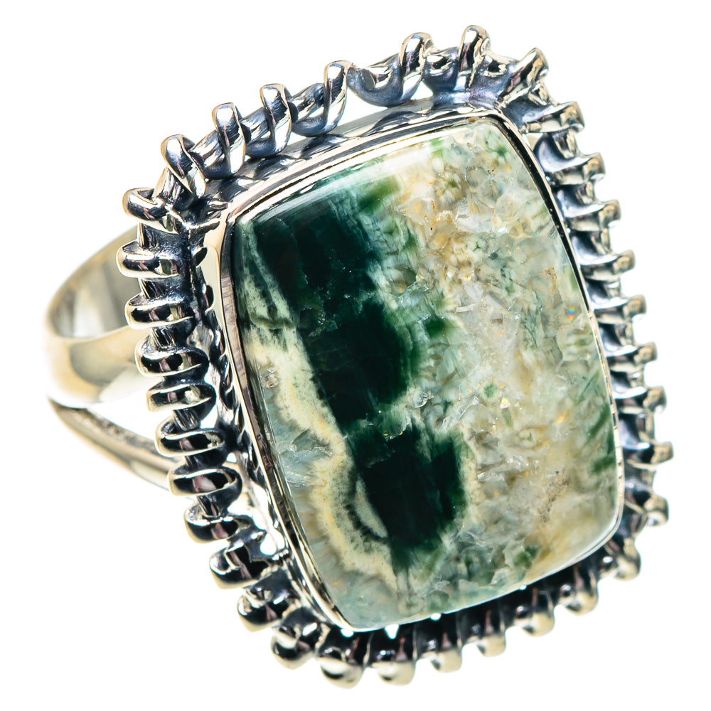Ocean Jasper Rings handcrafted by Anasilvercos - RING91871