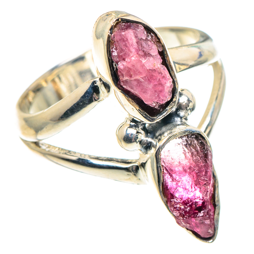 Pink Tourmaline Rings handcrafted by Anasilvercos - RING91877