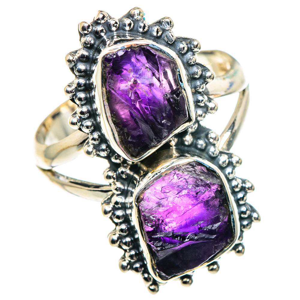 Amethyst Rings handcrafted by Anasilvercos - RING91879