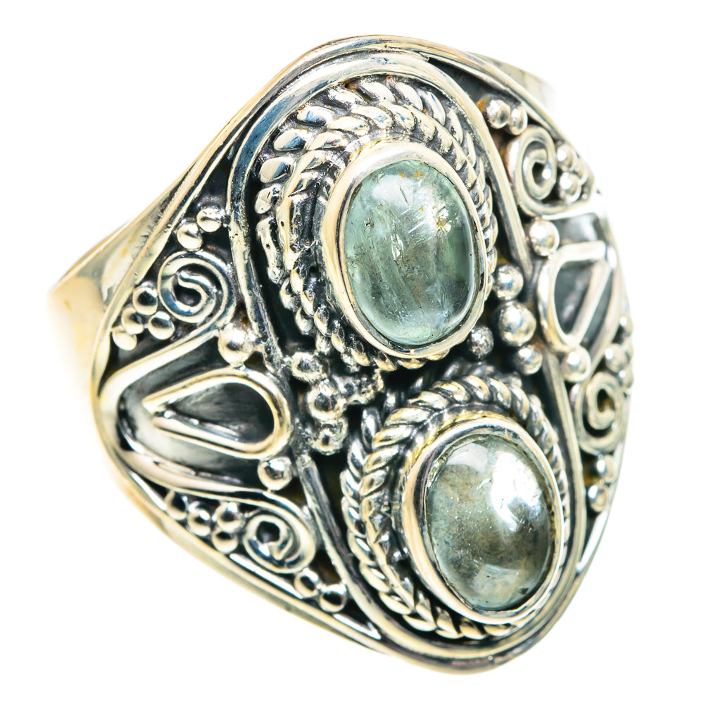 Aquamarine Rings handcrafted by Anasilvercos - RING91912