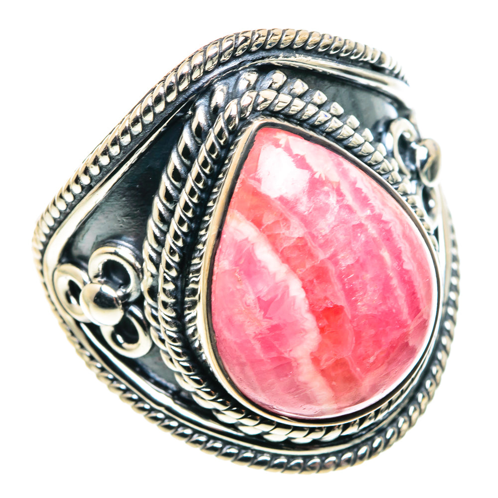 Rhodochrosite Rings handcrafted by Anasilvercos - RING91969