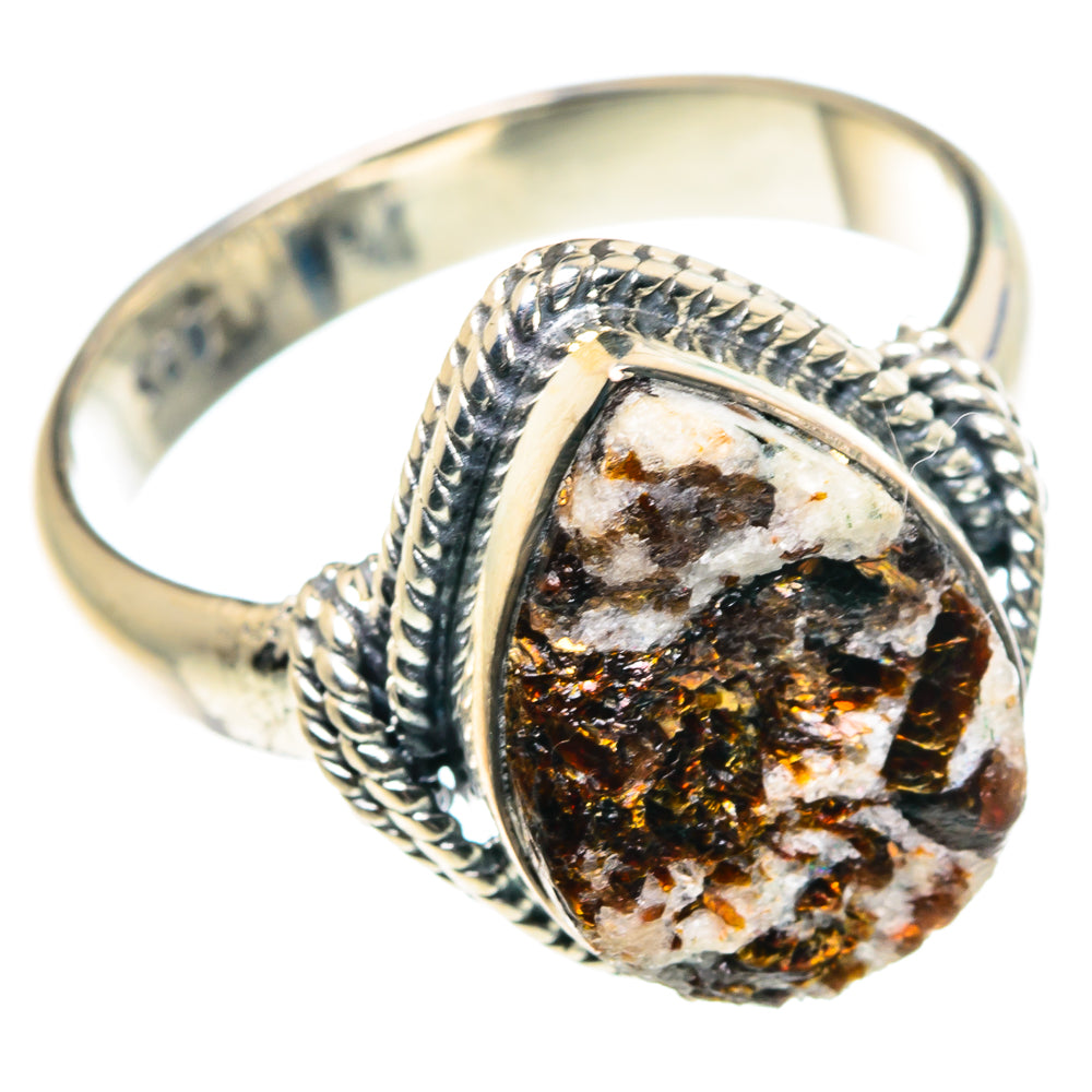 Astrophyllite Rings handcrafted by Anasilvercos - RING91982