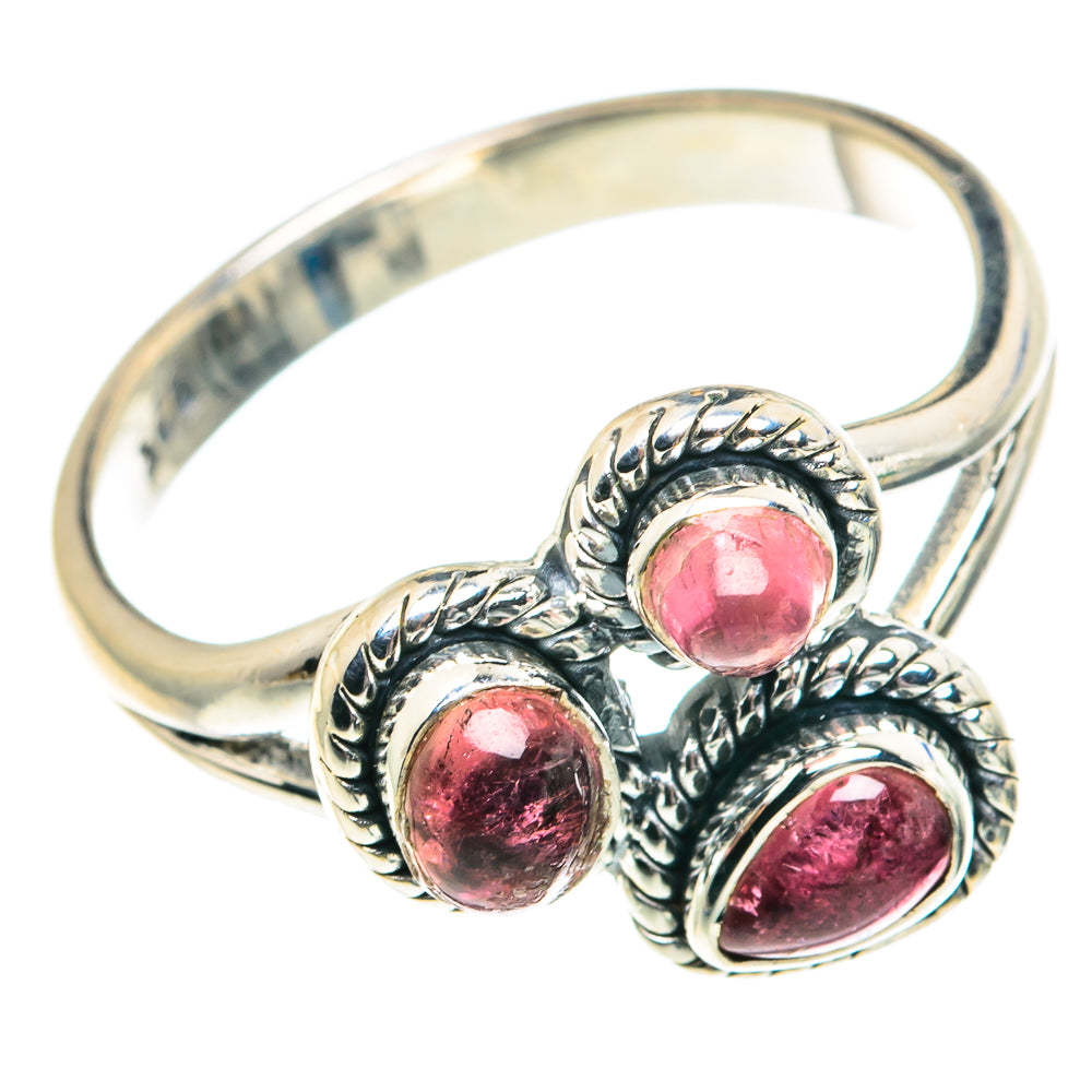 Pink Tourmaline Rings handcrafted by Anasilvercos - RING91984