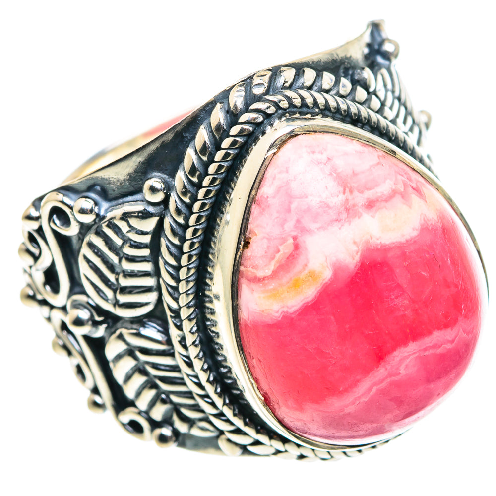 Rhodochrosite Rings handcrafted by Anasilvercos - RING91985