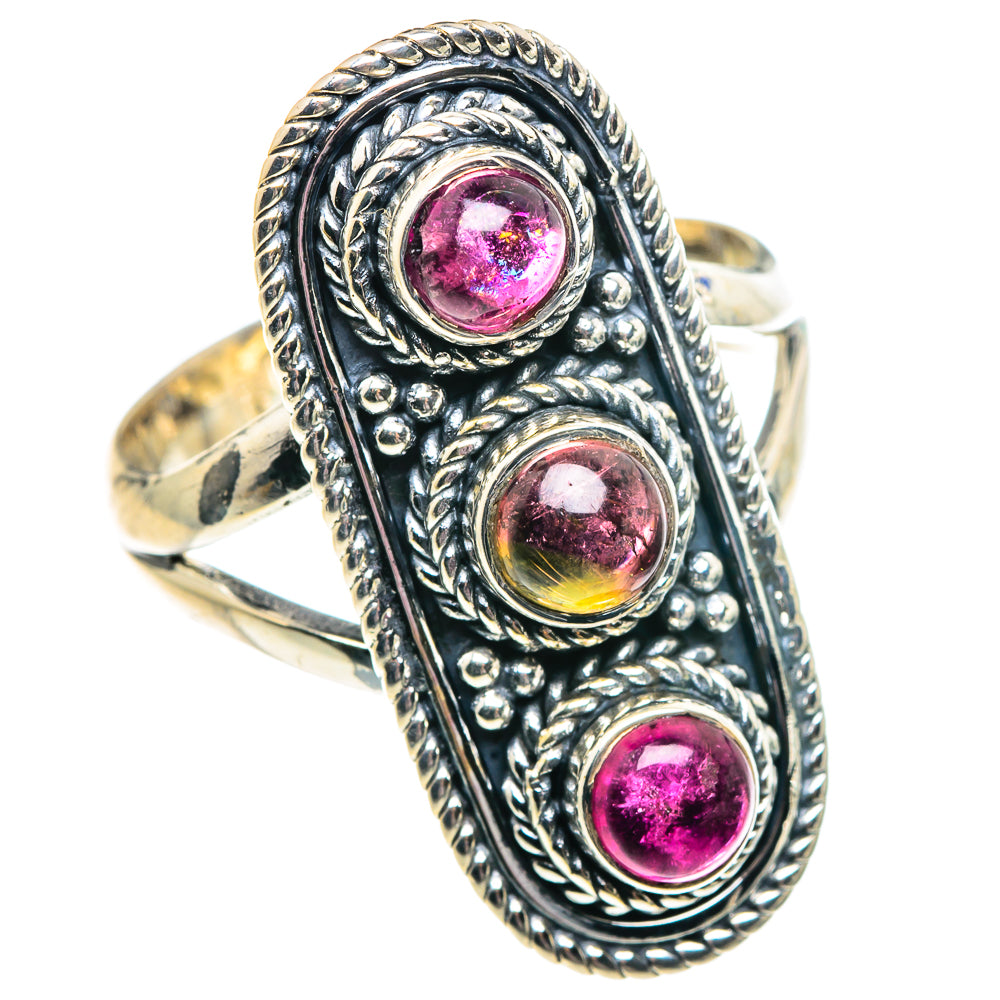 Pink Tourmaline Rings handcrafted by Anasilvercos - RING91992
