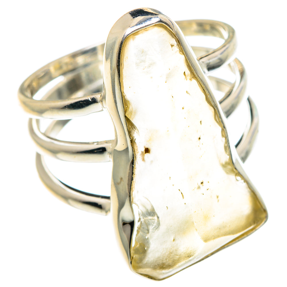 Libyan Glass Rings handcrafted by Anasilvercos - RING92022