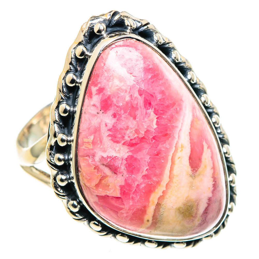 Rhodochrosite Rings handcrafted by Anasilvercos - RING92025 - Photo 2