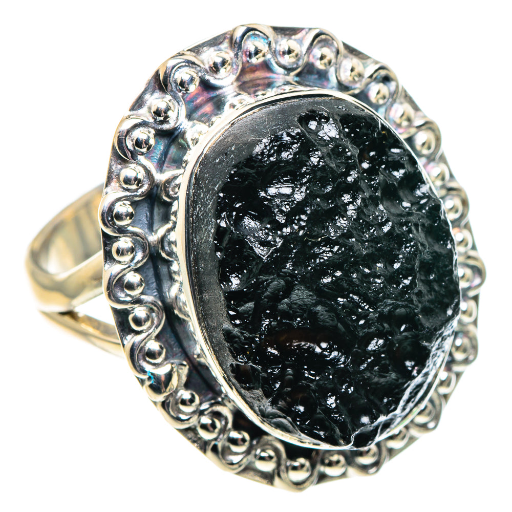 Tektite Rings handcrafted by Anasilvercos - RING92031 - Photo 2