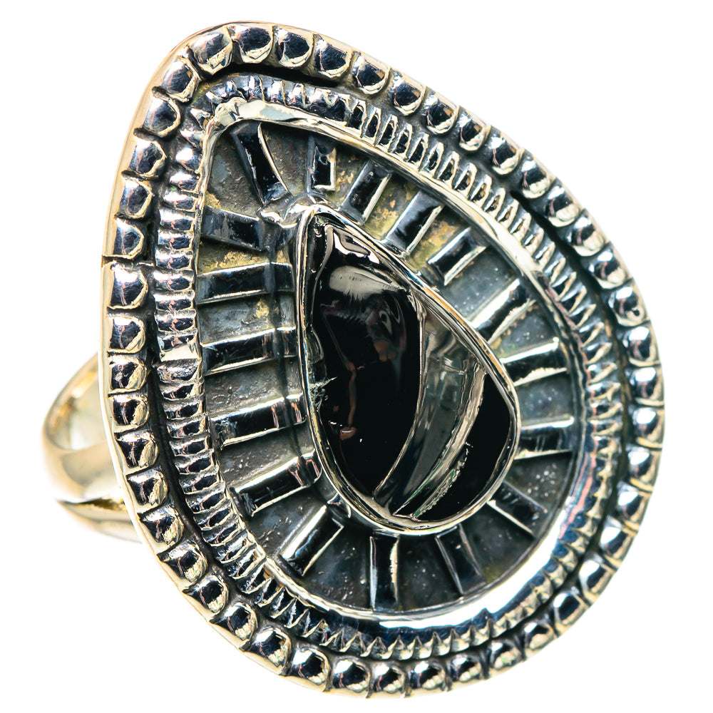 Shungite Rings handcrafted by Anasilvercos - RING92033 - Photo 2