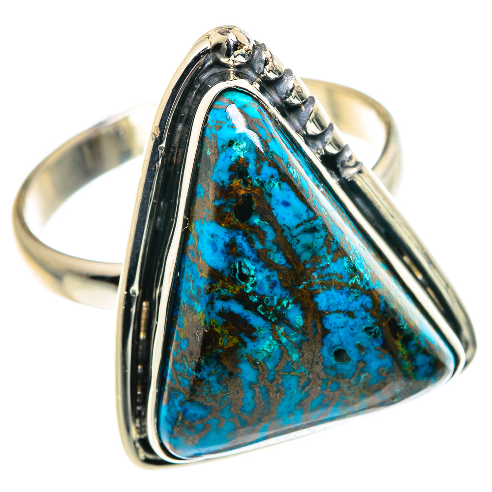 Shattuckite Rings handcrafted by Anasilvercos - RING92043