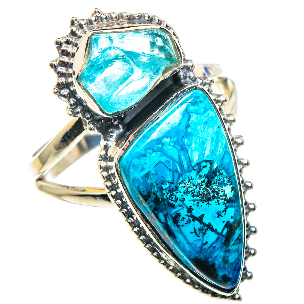 Shattuckite Rings handcrafted by Anasilvercos - RING92053