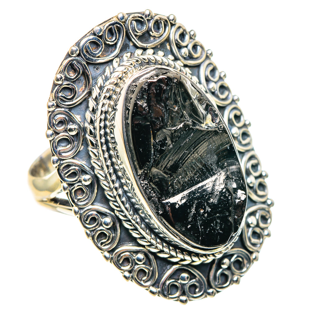 Shungite Rings handcrafted by Anasilvercos - RING92067 - Photo 2