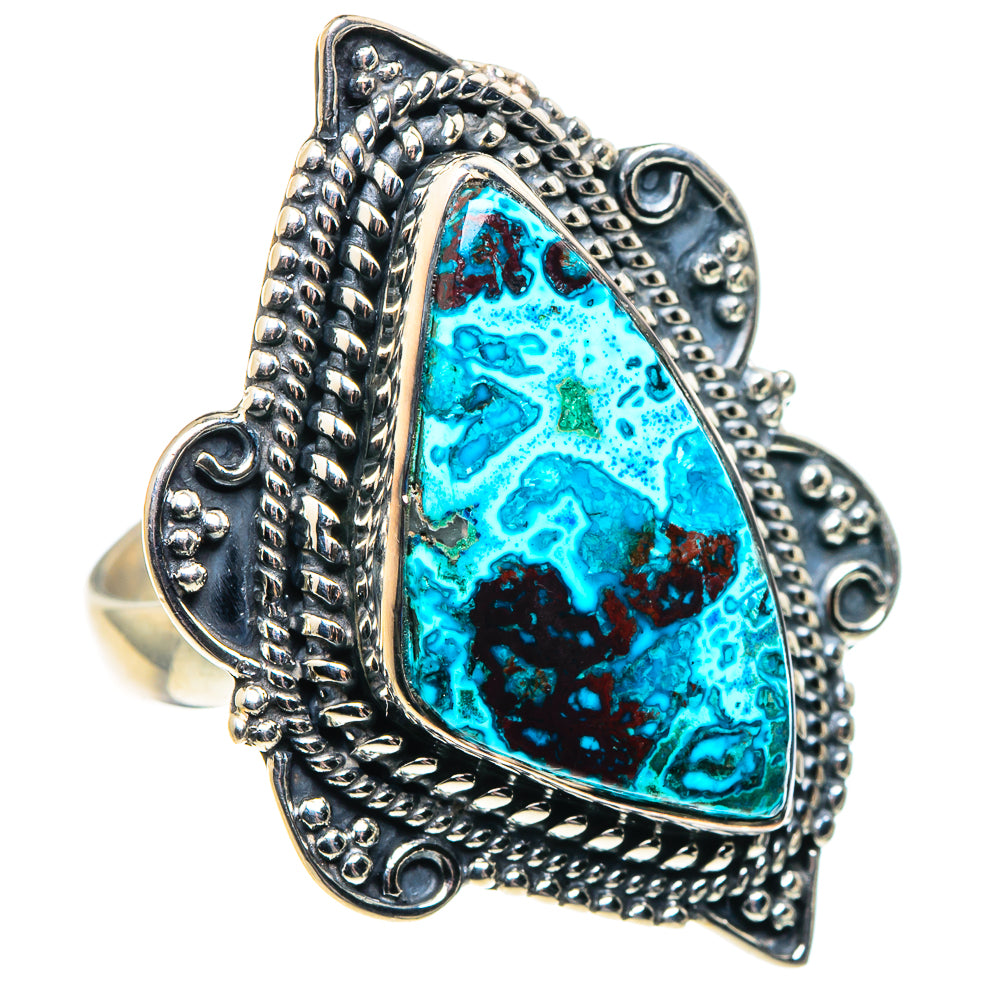 Shattuckite Rings handcrafted by Anasilvercos - RING92075