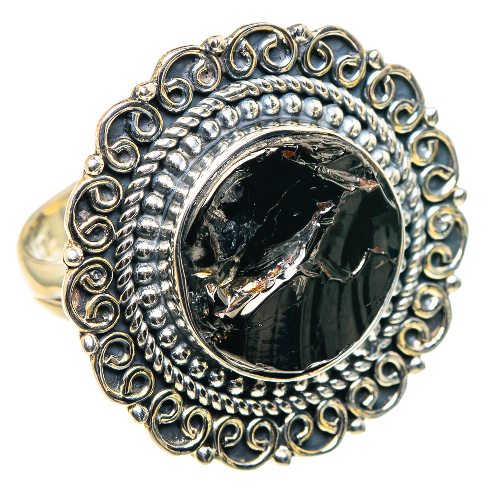 Shungite Rings handcrafted by Anasilvercos - RING92092 - Photo 2