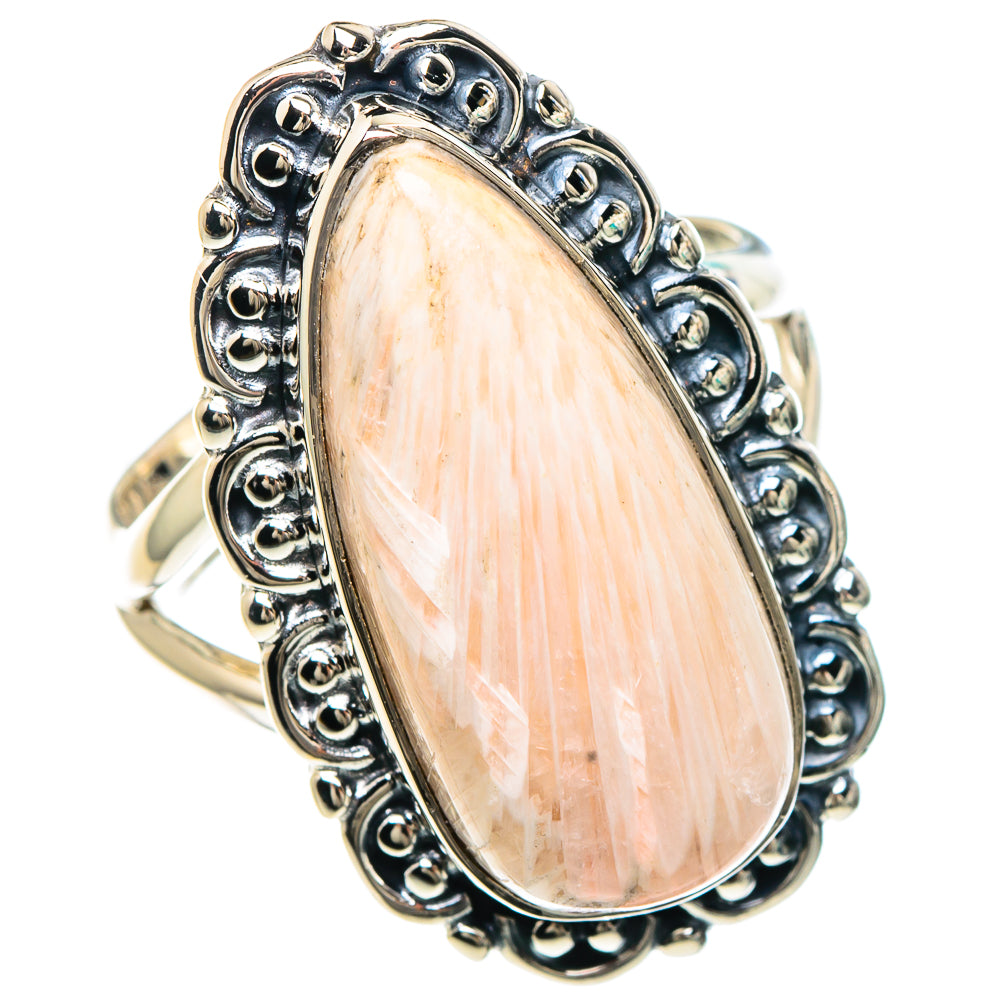 Scolecite Rings handcrafted by Anasilvercos - RING92132 - Photo 2