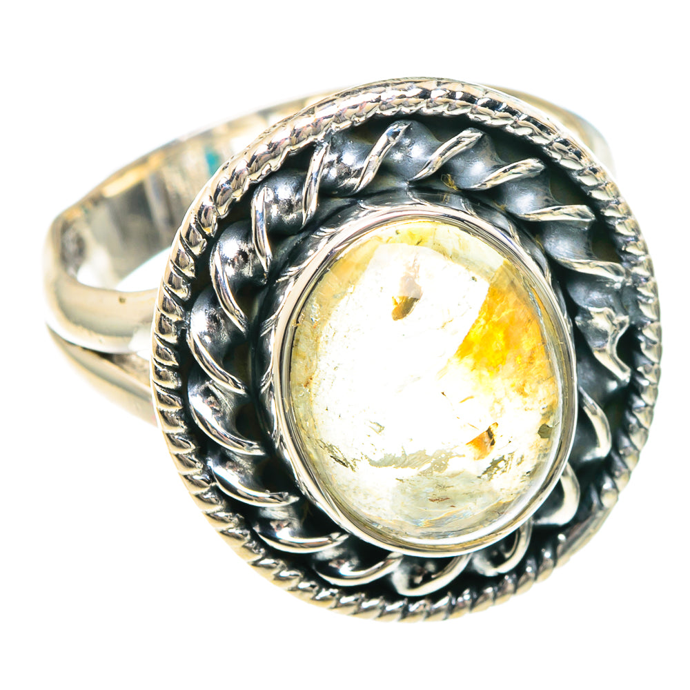 Citrine Rings handcrafted by Anasilvercos - RING92157