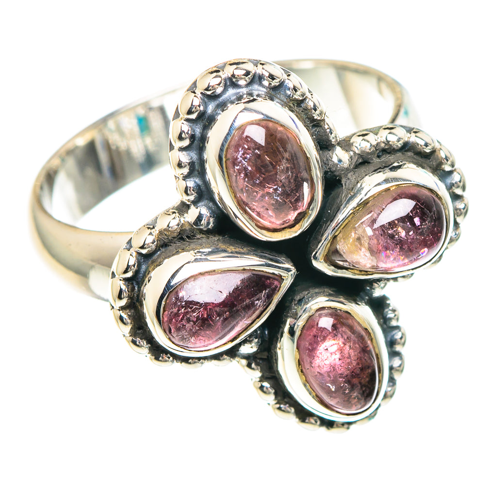 Pink Tourmaline Rings handcrafted by Anasilvercos - RING92160