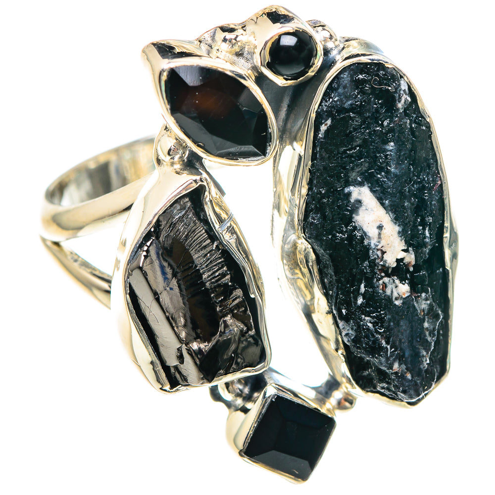 Shungite Rings handcrafted by Anasilvercos - RING92166