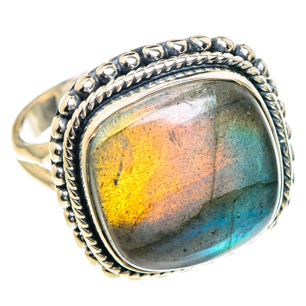 Labradorite Rings handcrafted by Anasilvercos - RING92174