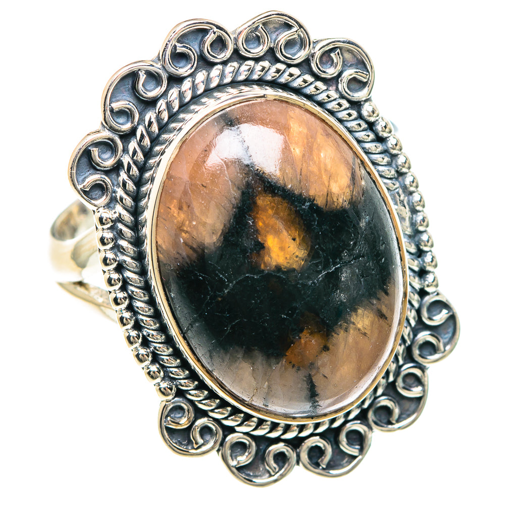 Chiastolite Rings handcrafted by Anasilvercos - RING92180