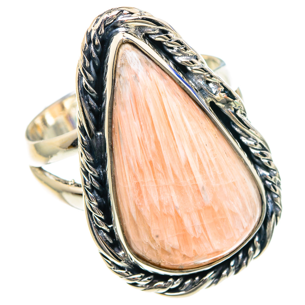 Scolecite Rings handcrafted by Anasilvercos - RING92183