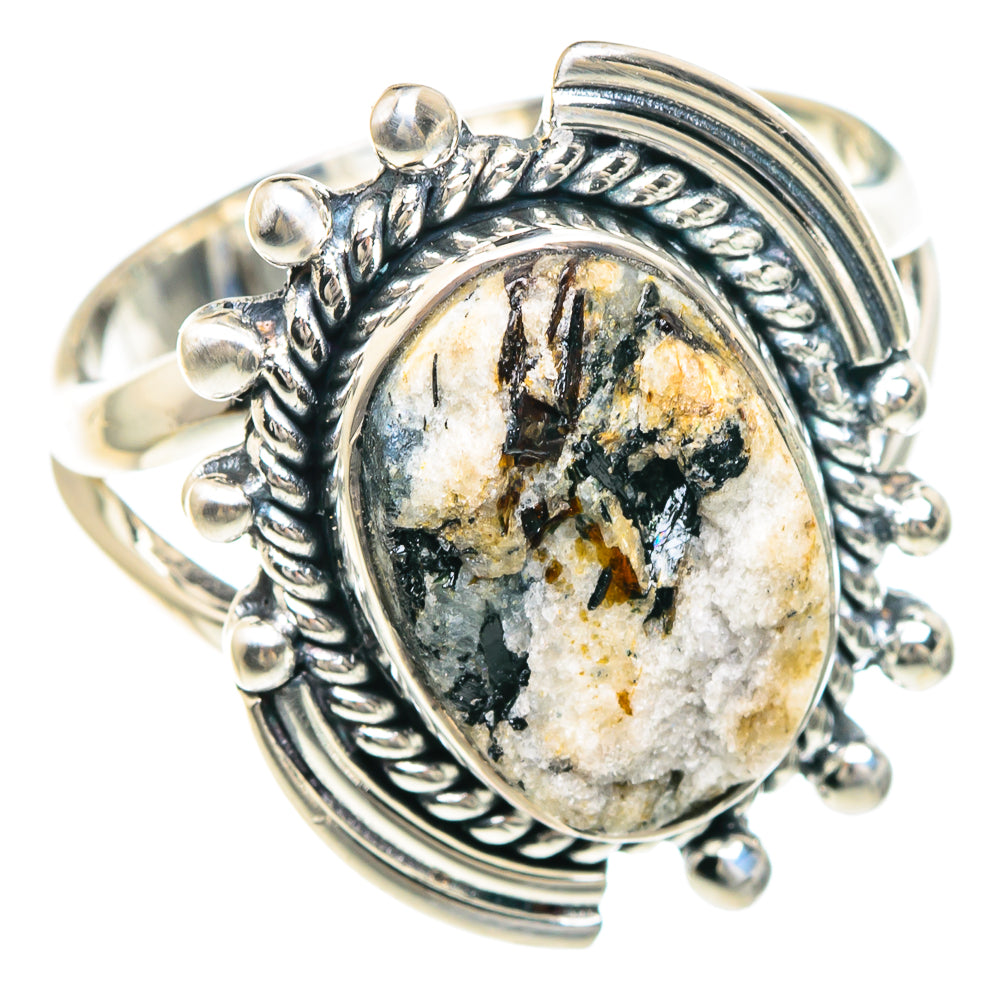 Astrophyllite Rings handcrafted by Anasilvercos - RING92201 - Photo 2
