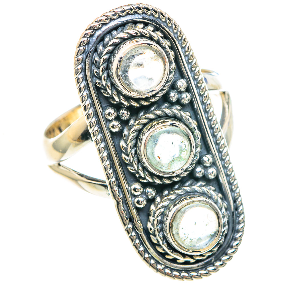 Aquamarine Rings handcrafted by Anasilvercos - RING92216