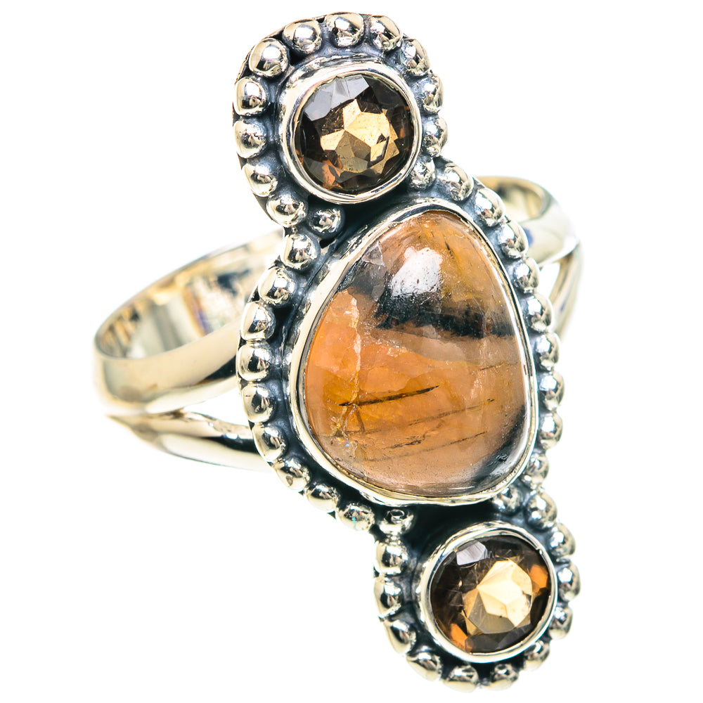 Sunstone Rings handcrafted by Anasilvercos - RING92222